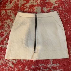 topshop white skirt
